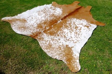 Salt & Pepper Brown cowhide