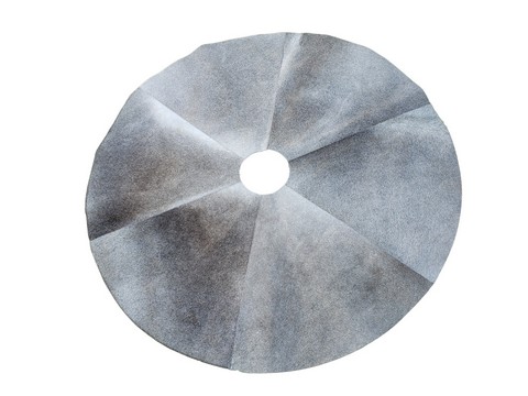 Grey Christmas Tree Skirt