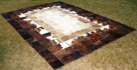 Antofagasta cowhide rug