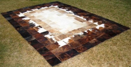 Antofagasta cowhide rug