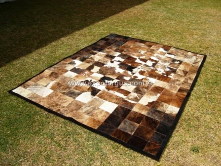 Calamuchita cowhide rug